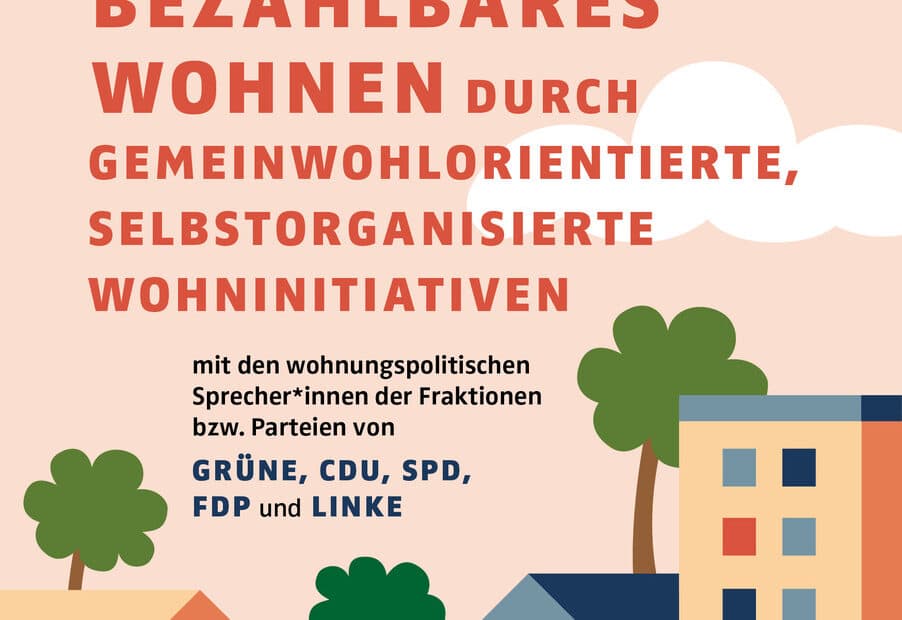 Podiumsdiskussion zur Landtagswahl